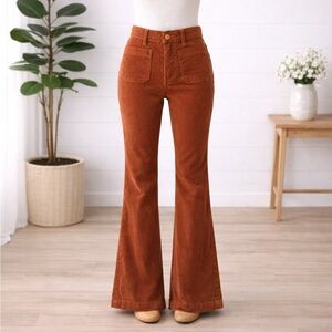 Wrangler Rust Boot Cut Pants